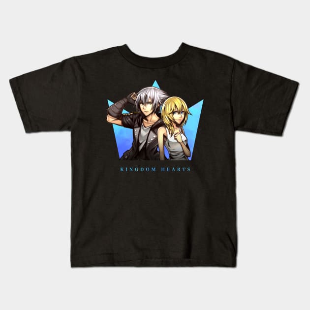 Kingdom Rikunami Kids T-Shirt by hyuei